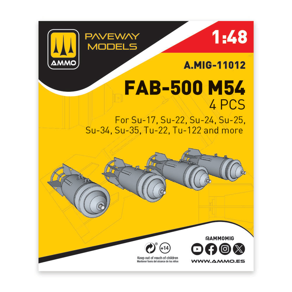 FAB-500 M54 (4 pcs)