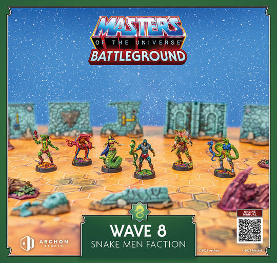 MOTU: BATTLEGROUND Wave 8 - Snake Men Faction (PL)