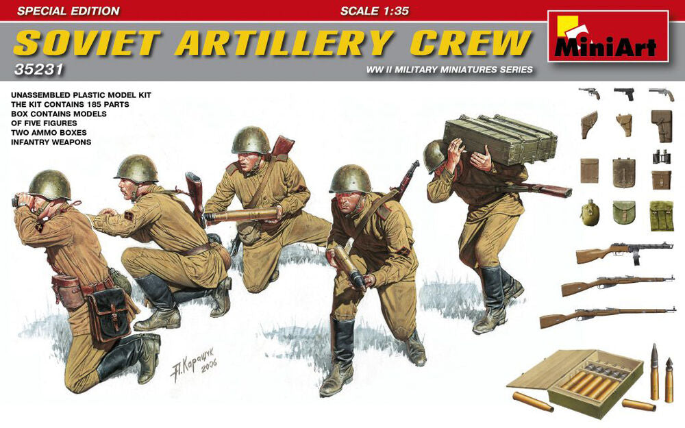 Soviet Artillery Crew.Special Edition