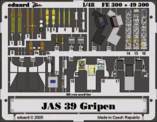 JAS-39 Gripen für Italeri Bausatz
