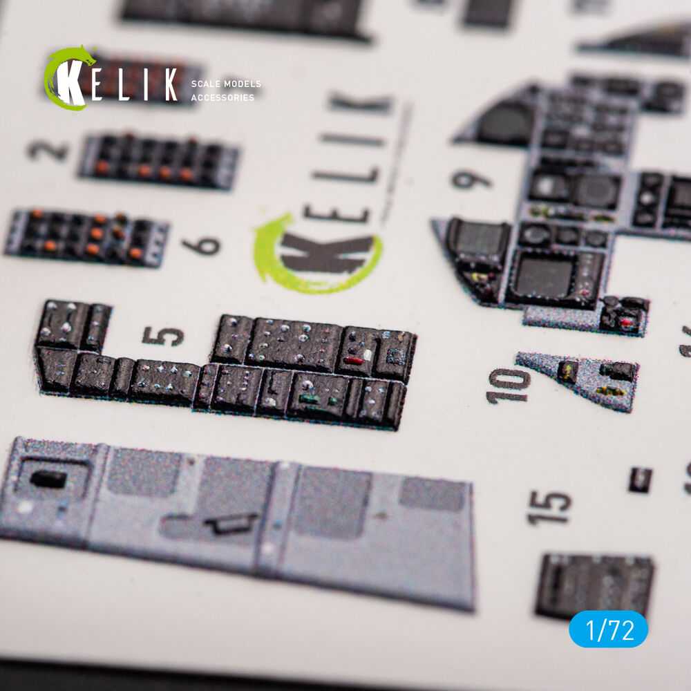 F-15C MSIP II Eagle interior 3D decals for GWH