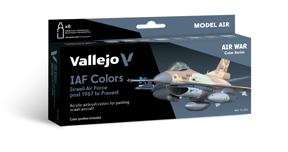 Model Air: Israeli Air Force (IAF) Colors Post 1967 to Present  18 ml