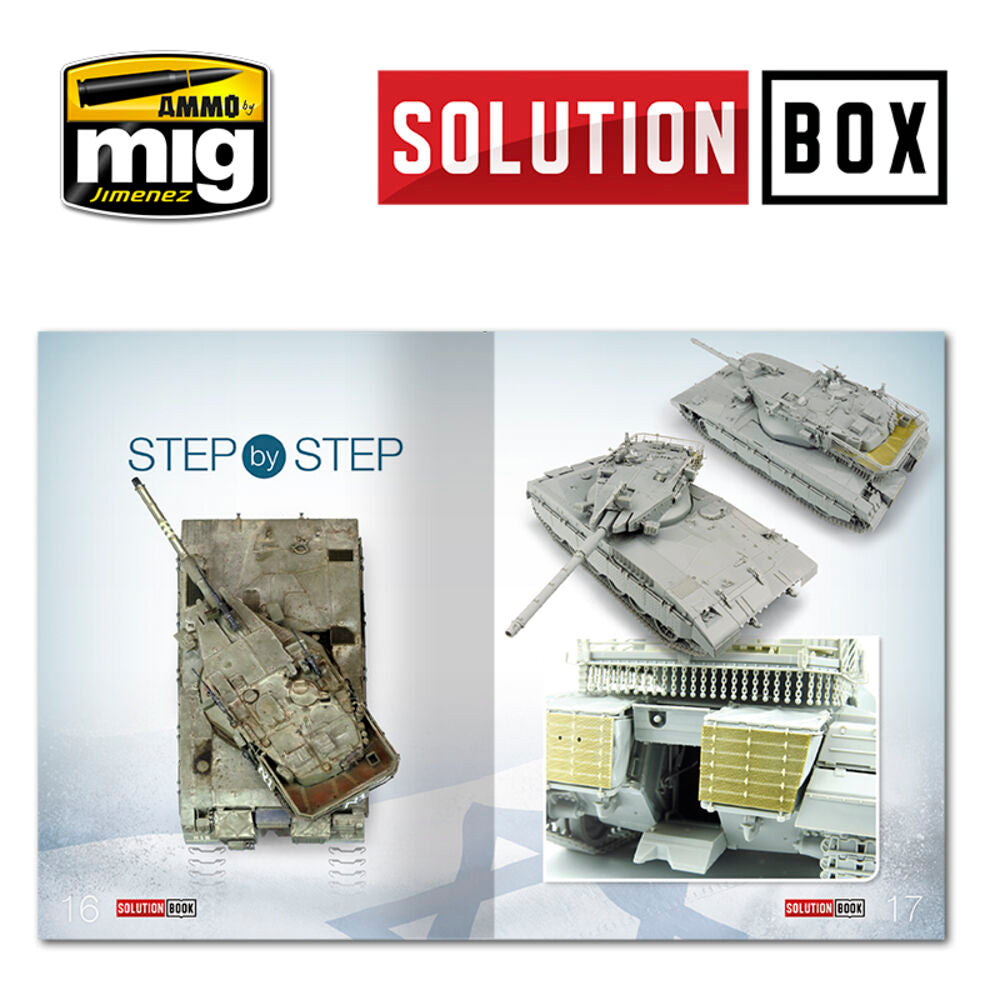 SOLUTION BOOK 03 - How to Paint IDF Vehicles (English, Castellano, Français, Deutsch)