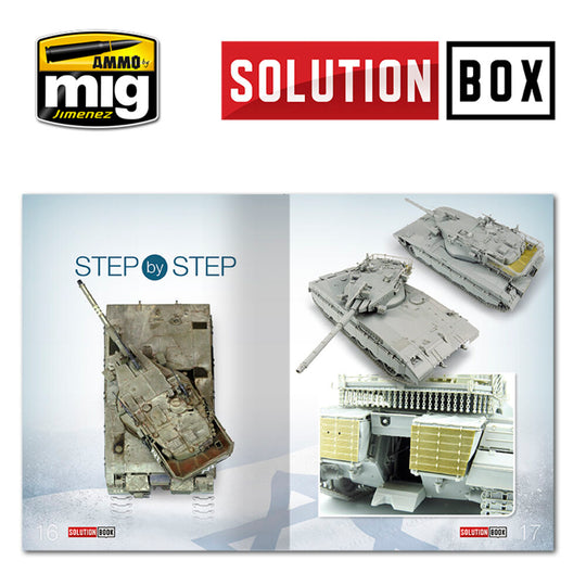 SOLUTION BOOK 03 - How to Paint IDF Vehicles (English, Castellano, Français, Deutsch)