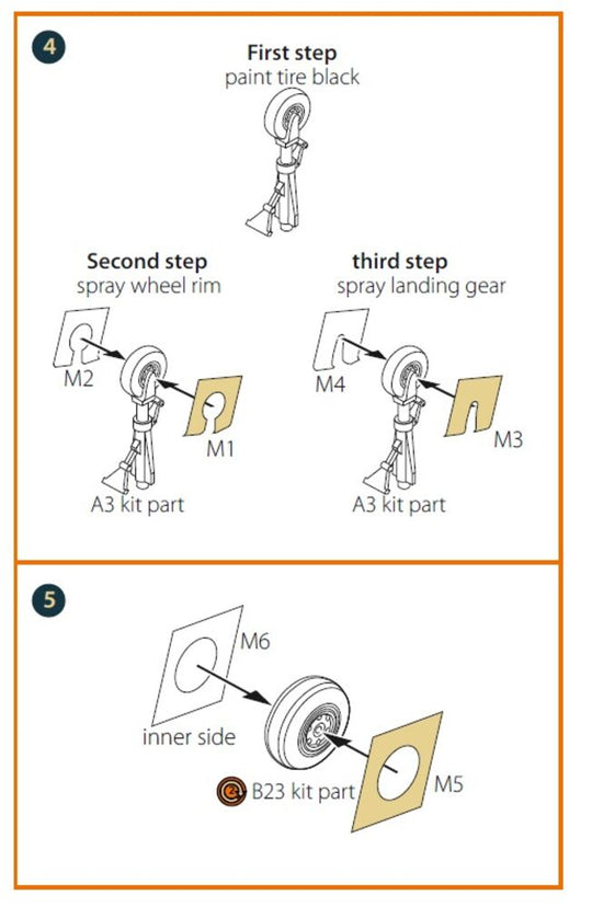 K-8/JL-8 Karakorum double-sided painting mask for Trumpeter kit
