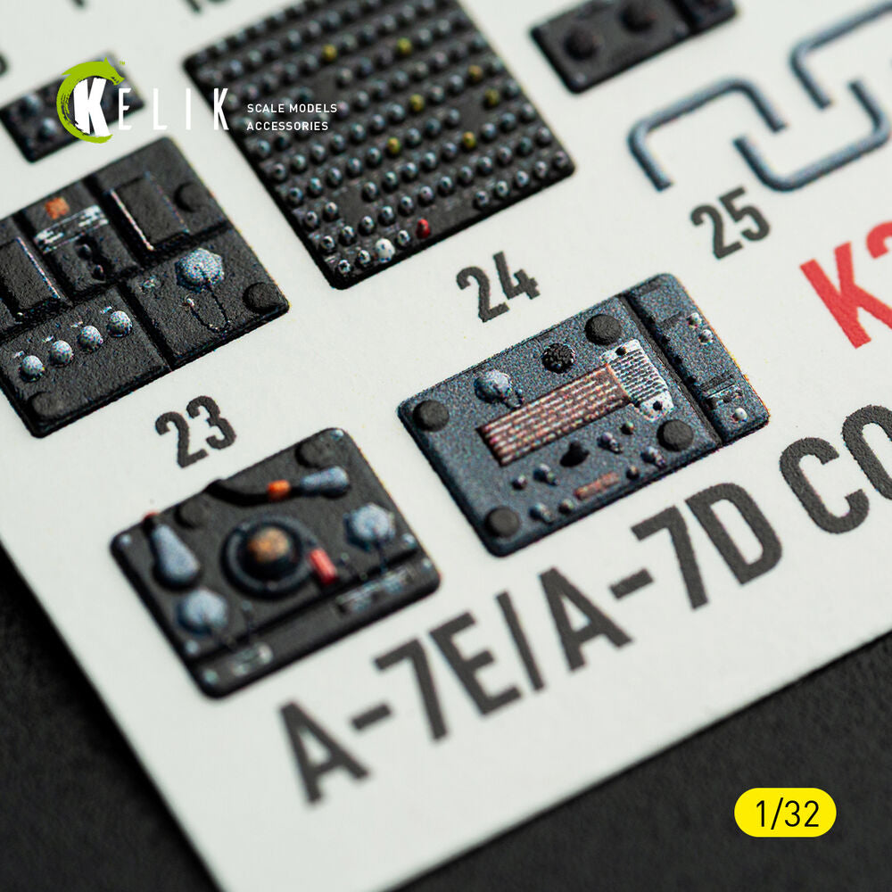 Avionics for A-7E/D CORSAIR II - exterior 3D decals for Trumpeter kit