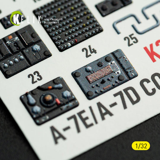 Avionics for A-7E/D CORSAIR II - exterior 3D decals for Trumpeter kit