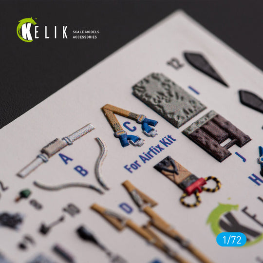 F.2A Lighting - interior 3D decals for Airfix kit