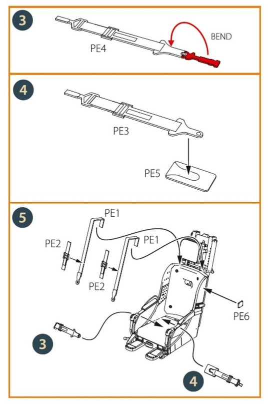 F-86A Ejection seat early for CP kits