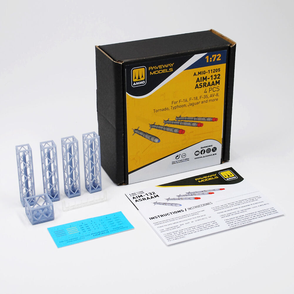 AIM-132 ASRAAM (4 pcs)