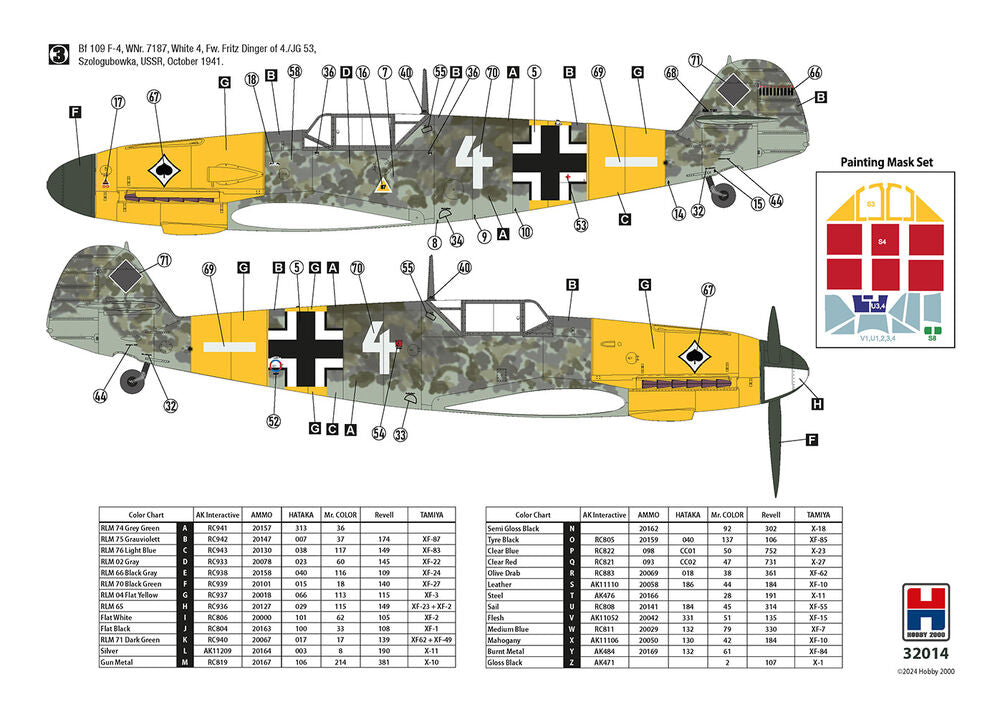 Bf 109 F-4 Early Production