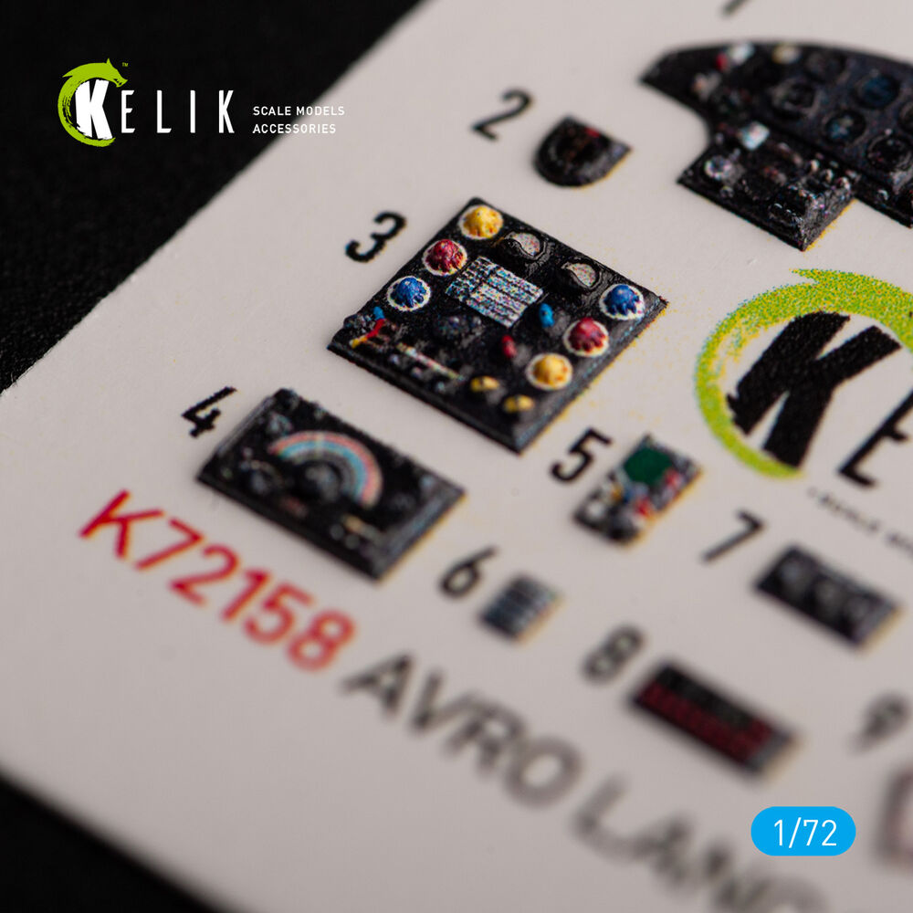 AVRO LANCASTER B.III - interior 3D decals for Airfix kit