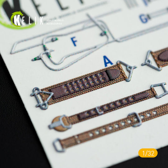 A6M2B Zeke - Interior 3D Decal for Tamiya kit
