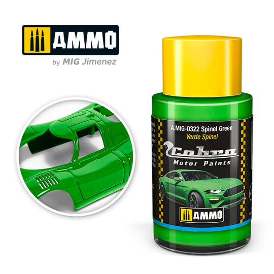 COBRA MOTOR Spinel Green