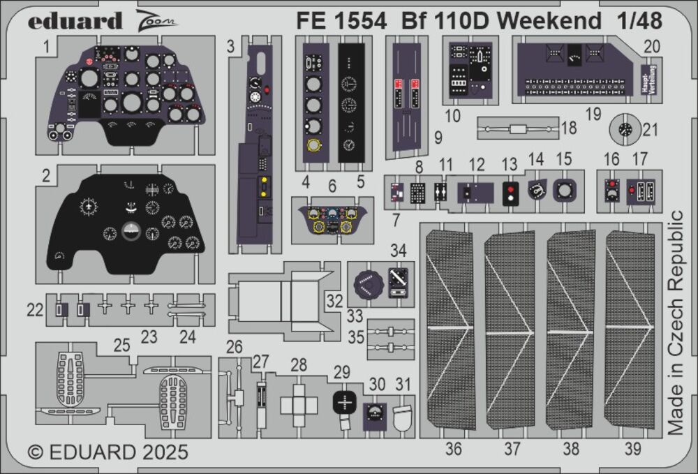 Bf 110D Weekend  EDUARD
