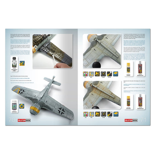 SOLUTION BOOK PREMIUM 32 - How to Paint Late WWII Luftwaffe Aircraft (Multilingual)
