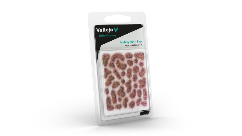 Vallejo Scenery: Fantasy Tuft  Pink (6 mm) L