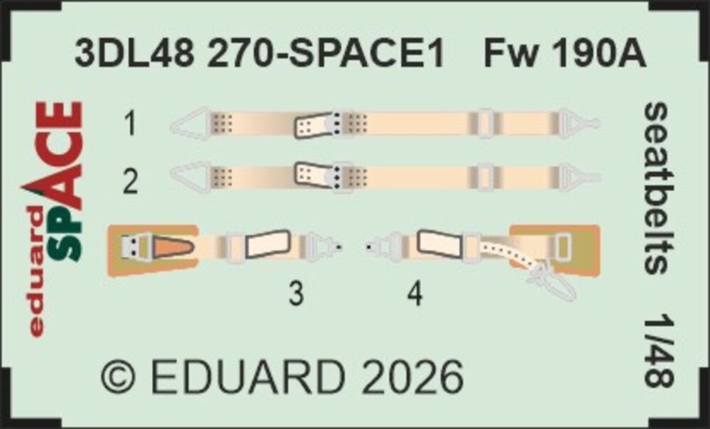 Fw 190A seatbelts SPACE