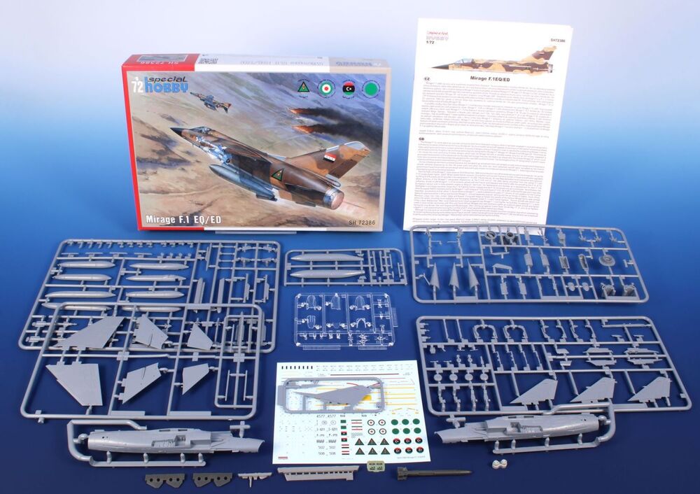 Mirage F.1 EQ/ED 1/72