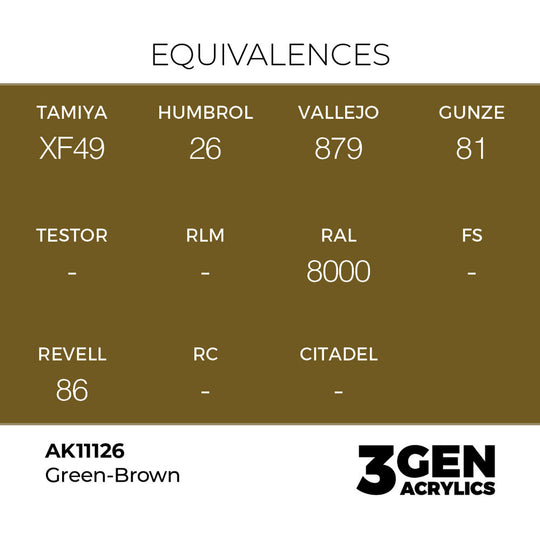 Green-Brown 17ml