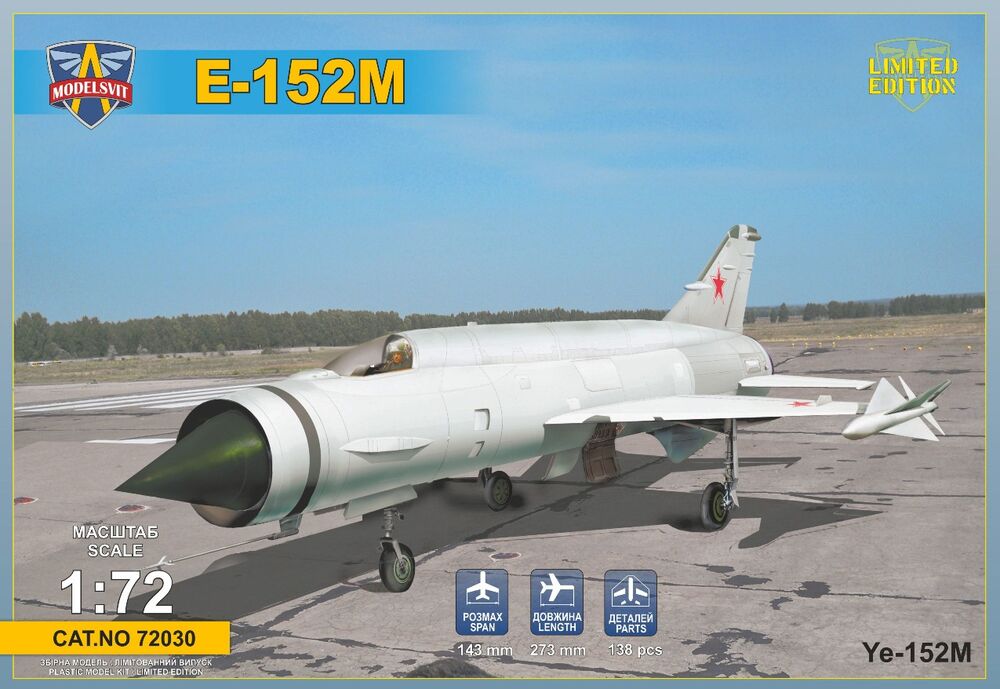 Ye-152M heavy interceptor prototype