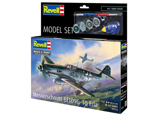 Model Set Messerschmitt Bf109G-10 Erla