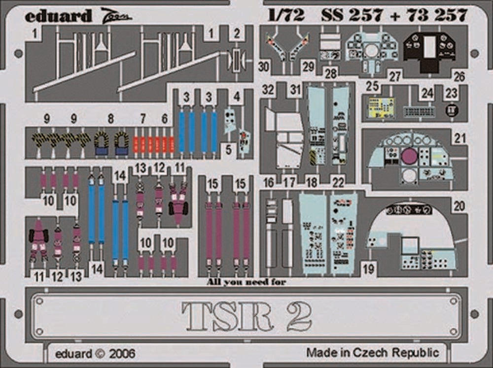 TSR 2 Für Airfix Bausatz