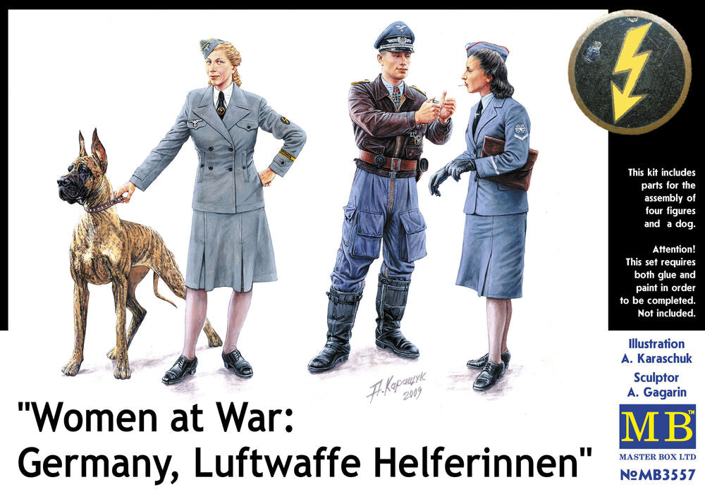 Woman at war: Germany, Luftwaffe Helferi