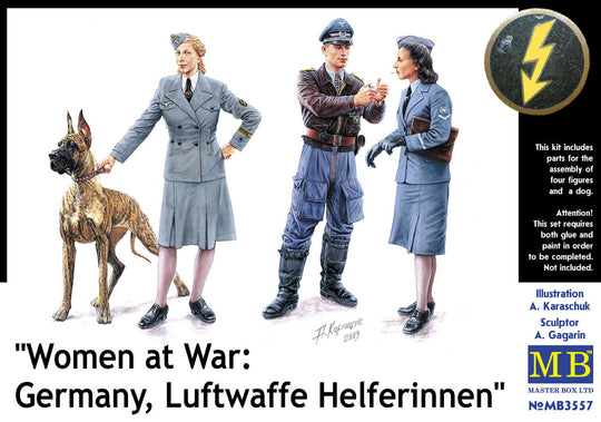 Woman at war: Germany, Luftwaffe Helferi