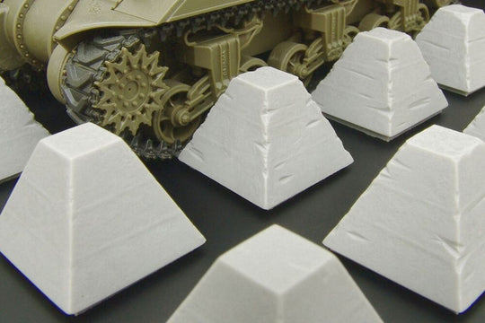 Dragon’s Teeth tank traps