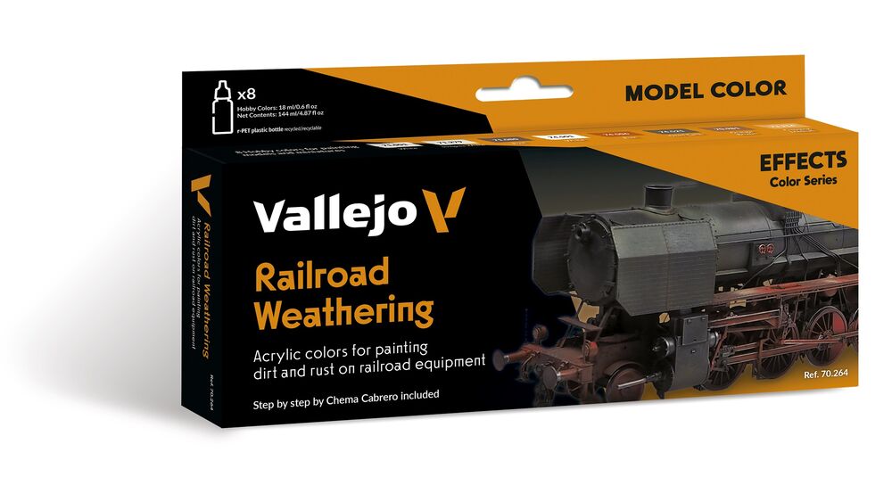 Model Color: Railroad Weathering by Chema Cabrero 18 ml