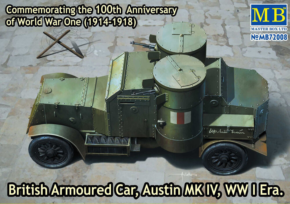 Austin Mk.IV British armored car,1914-18