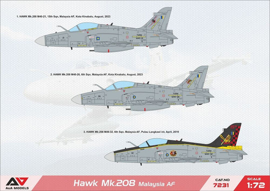 Hawk 208 light fighter (MAL)