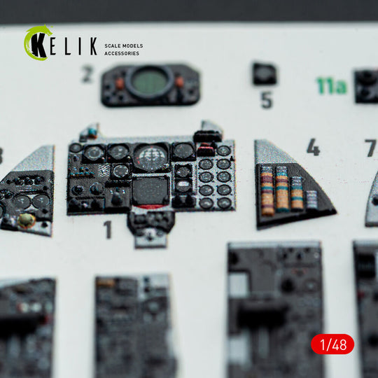 F-4E - interior 3D decals for Hasegawa kit