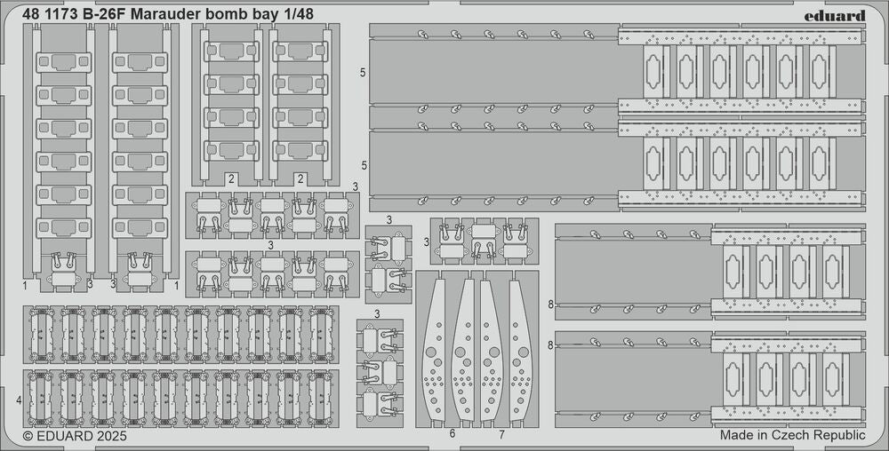 B-26F Marauder bomb bay  ICM