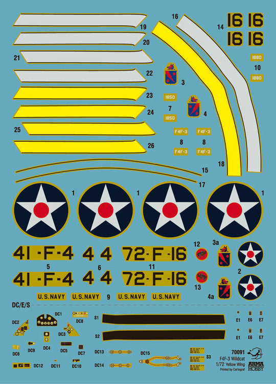 F4F-3 Wildcat™ Yellow Wings
