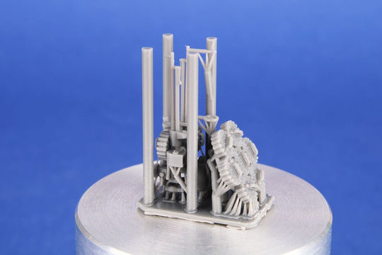 Lewis machine gun (two - with ring/bead and reflector gun sights) for Airfix