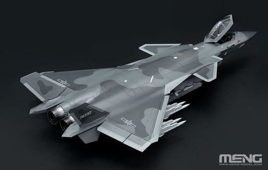 Chinese J-20 Stealth Fighter Beast Mode