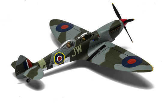 Supermarine Spitfire T9, PV202/’JW’ (G-CCCA), Presented as Spitfire MK.IX ML365/JW,135 Wing, 2nd Tactical Air Force, Aircraft operated by Aerial Collective, Duxford Airfield