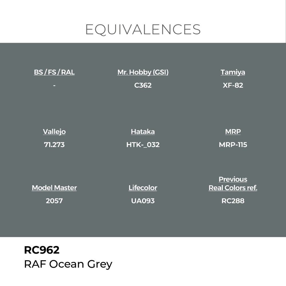 Real Colors: RAF Ocean Grey 17 ml.