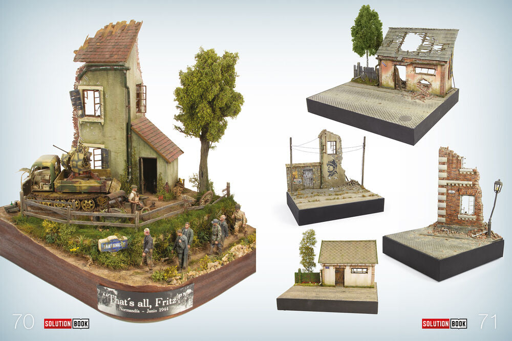 SOLUTION BOOK 09 - How to Paint Brick Buildings (English, Castellano, Francais, Deutsch)