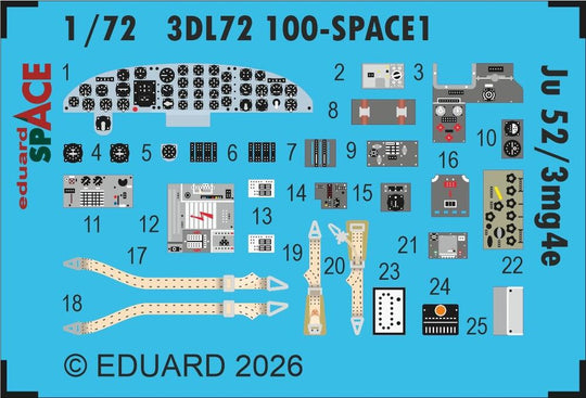 Ju 52/3mg4e SPACE for Airfix