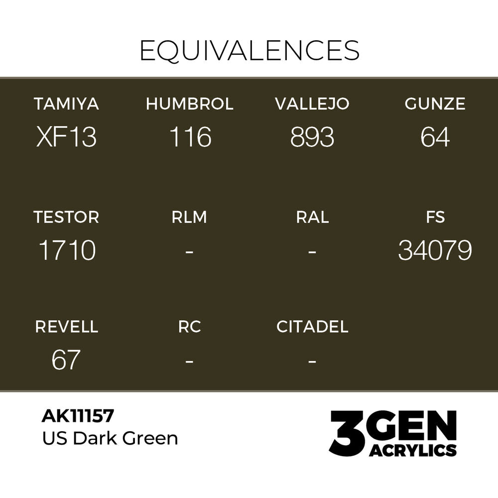 US Dark Green 17ml