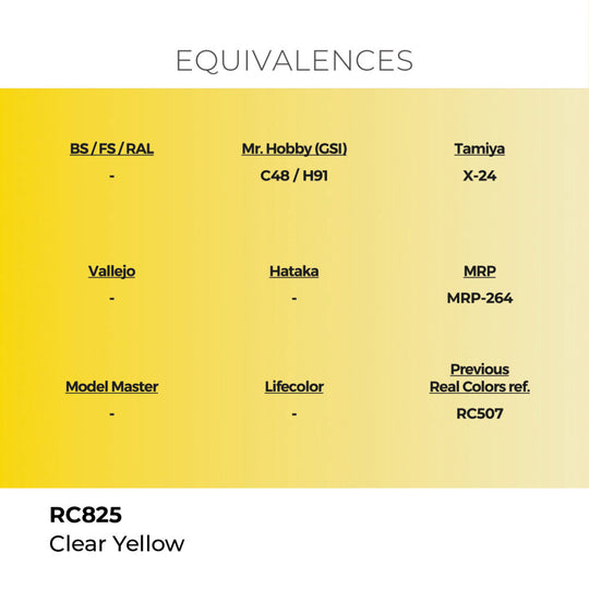 Real Colors: Clear Yellow 17 ml.