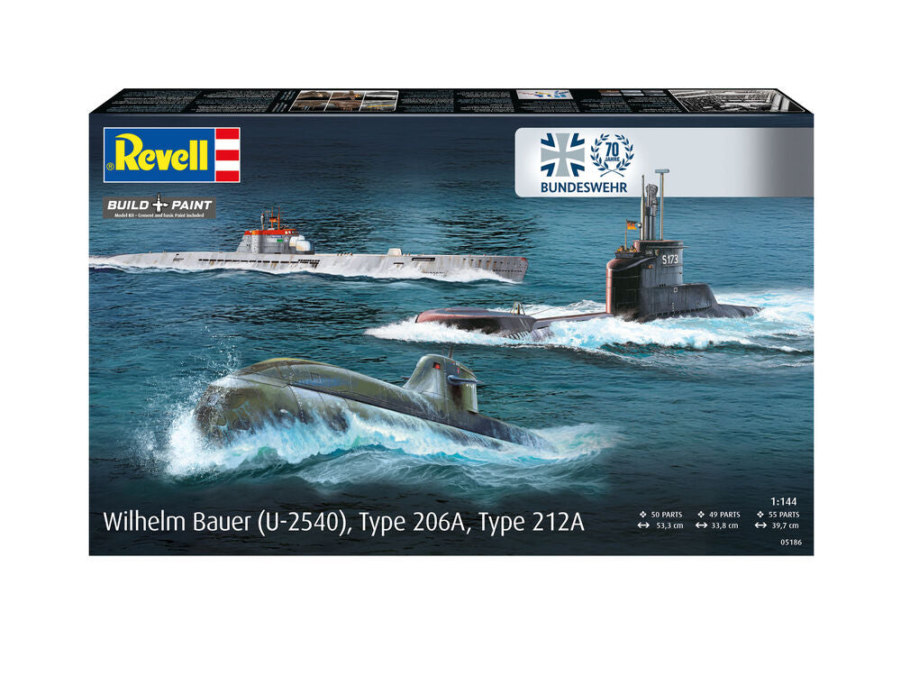 70 Jahre Bundeswehr:Wilhelm Bauer,Type 206A,Class2