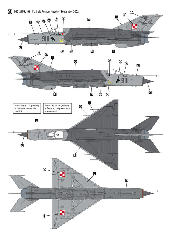 MiG-21MF Polish Air Force