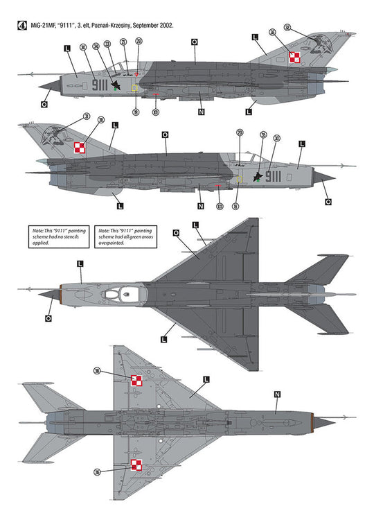 MiG-21MF Polish Air Force