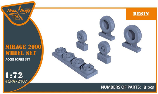 Mirage-2000 wheel set for Modelsvit, Dream Model kits
