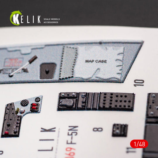 F-5N interior 3D decals for AFV Club kit