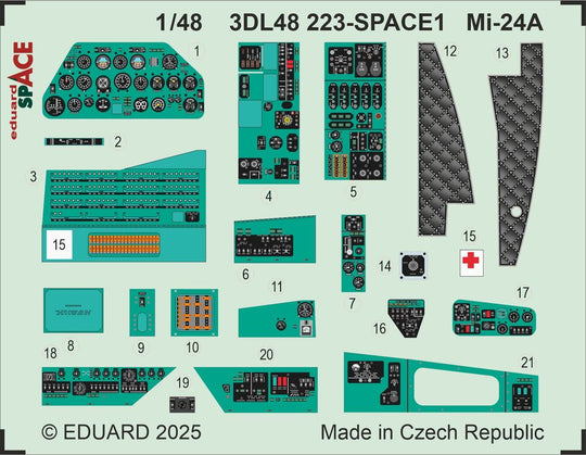 Mi-24A SPACE  TRUMPETER